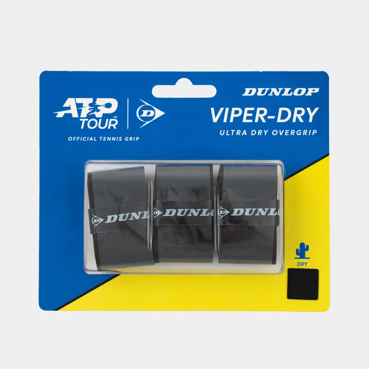 ATP VIPER-DRY OGRIP BLK 3PCS BLISTER