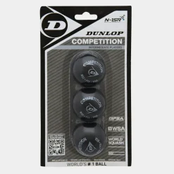 Competition Squash Ball 3Ball Blister - Yellow dot