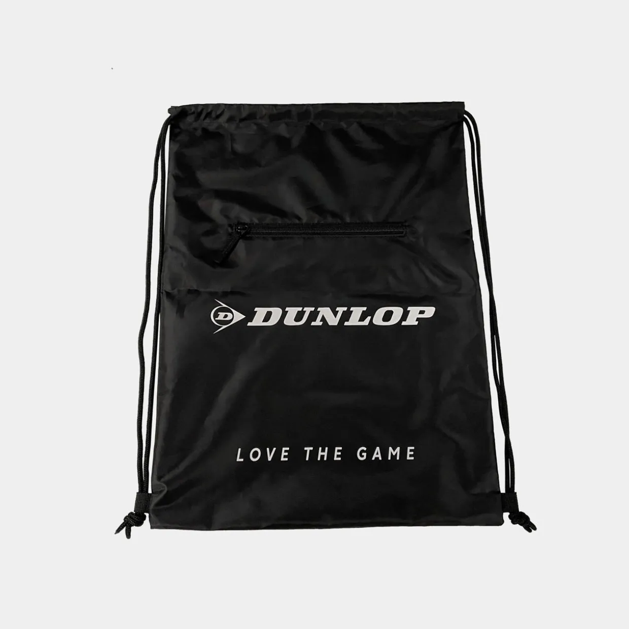 DRAWSTRING BAG BLACK/WHITE