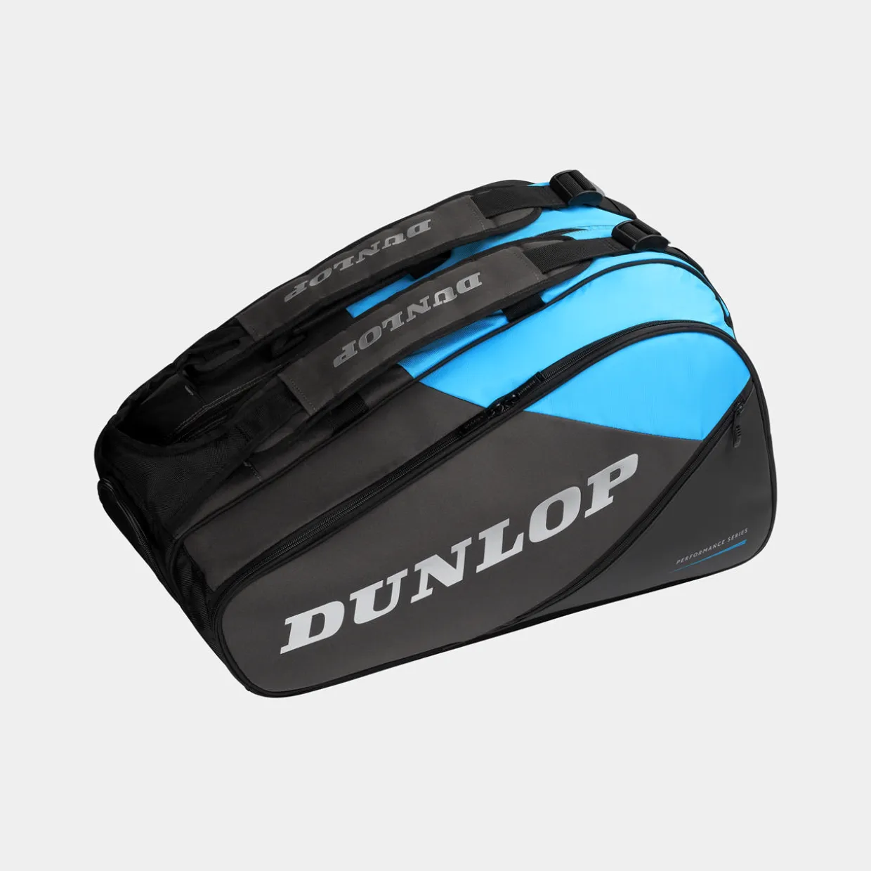 FX-PERFORMANCE RACKETBAG CYAN / GUN METAL