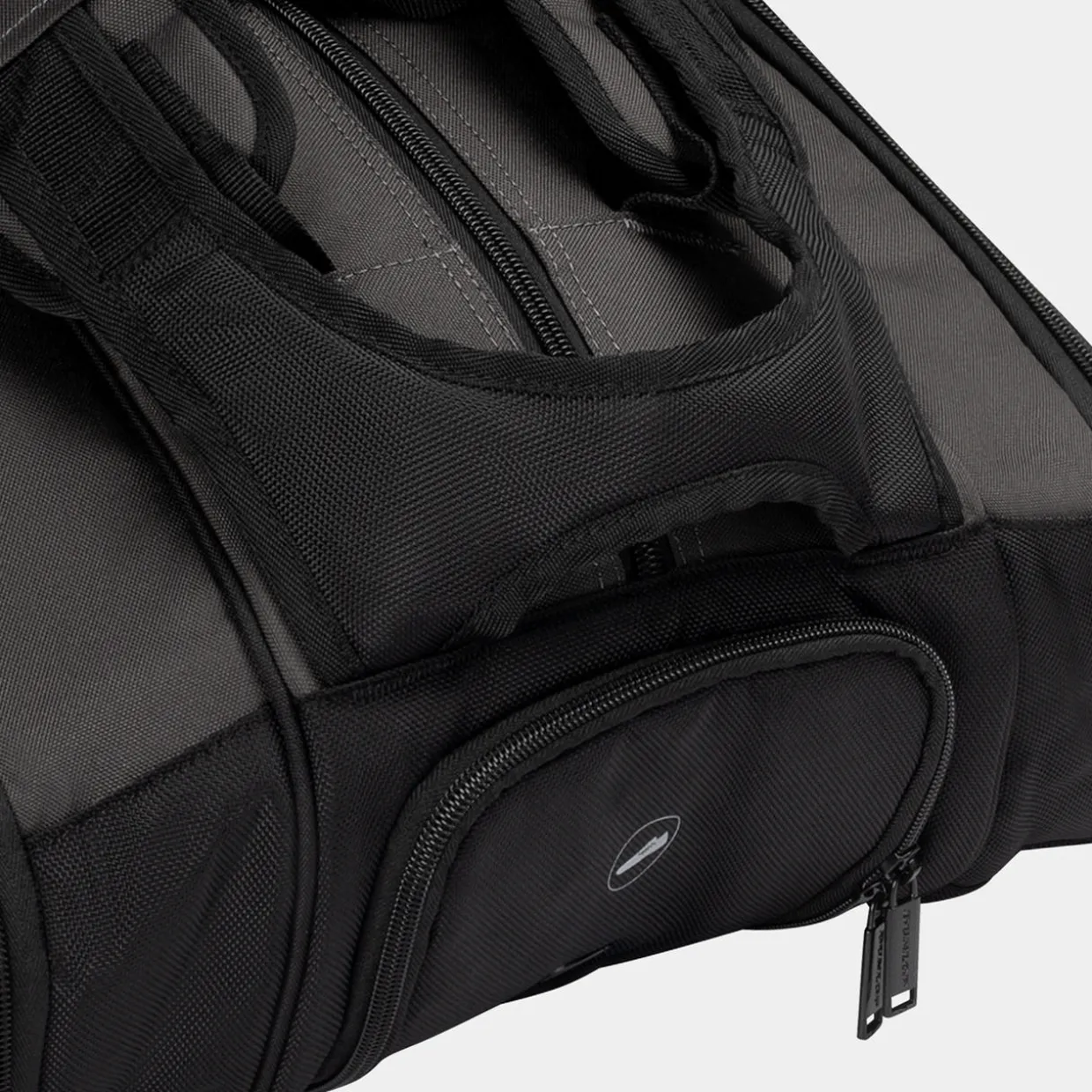 FX-PERFORMANCE RACKETBAG CYAN / GUN METAL