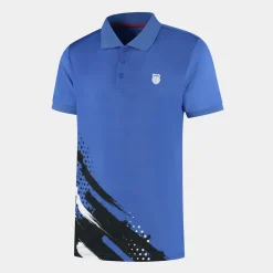 HYPERCOURT PRINT POLO STRIPE