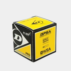Pro Squash Ball 12pcs - double Yellow dot