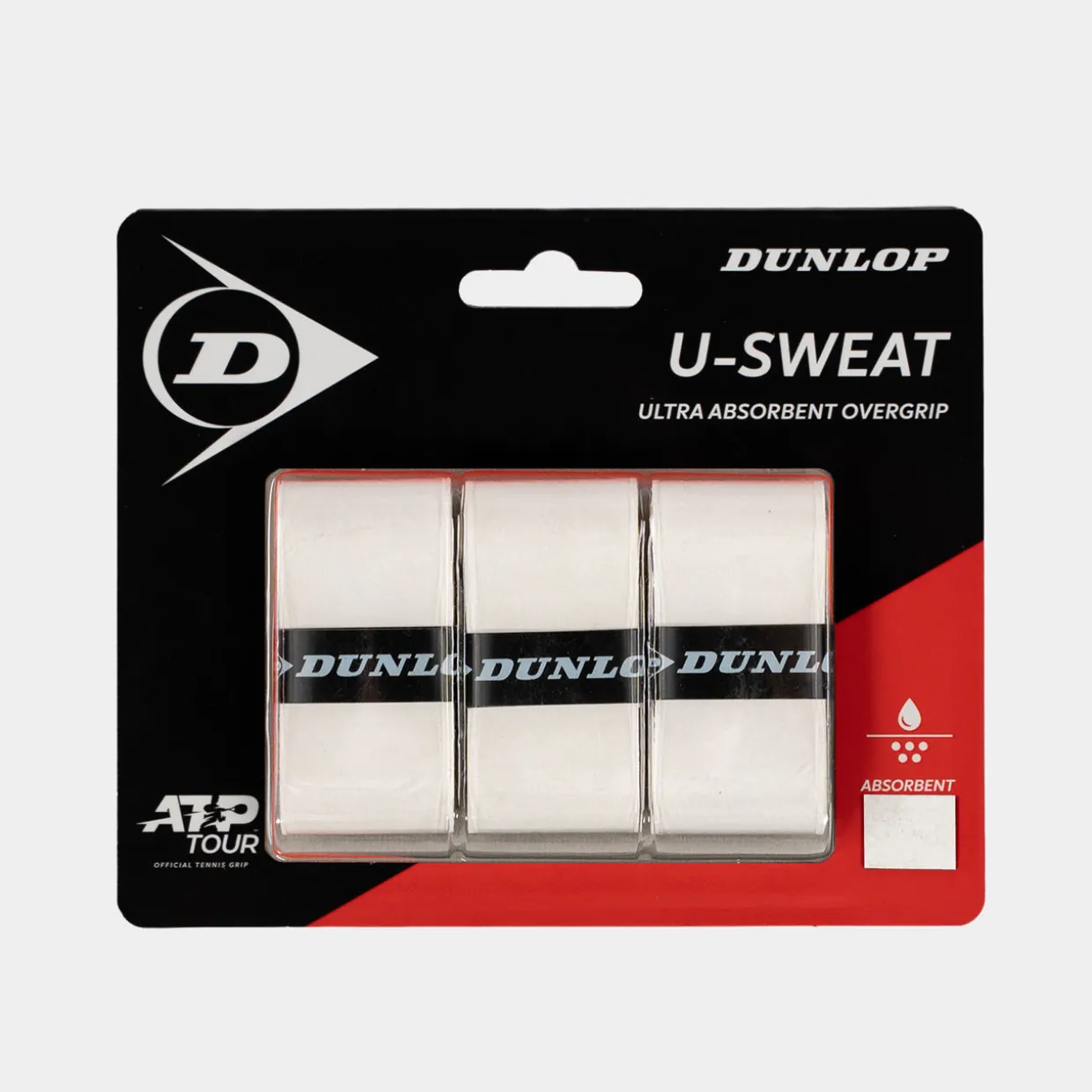 U-SWEAT OGRIP WHT 3PCS BLISTER